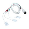 Cavo adattatore riutilizzabile, schermato, 3×0,7 mm femmina, connettore DIN a 5 pin, cavo di 2 m