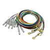 Elettrodi CNSAC Gold Cup, cavo da 200 cm, 10 pezzi